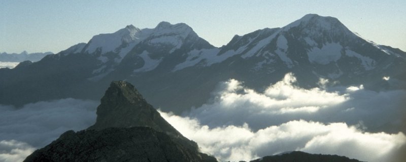 Fletschhorn and Lagginhorn