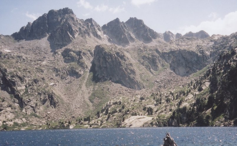 Pyrenean Cirque and Lake