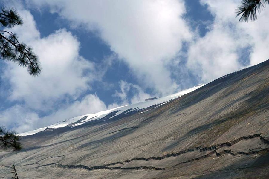 Heaven's Door Peak above Marsayangdi Valley