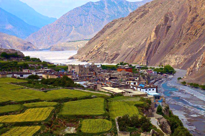 Kagbeni in Upper Kali Gandaki Valley