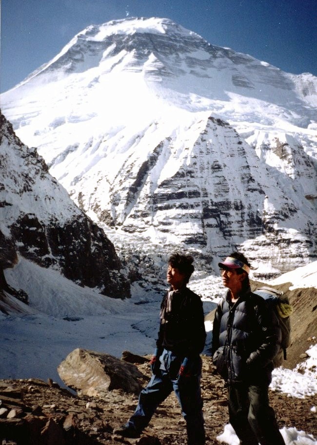 Dhaulagiri I on ascent to French Pass