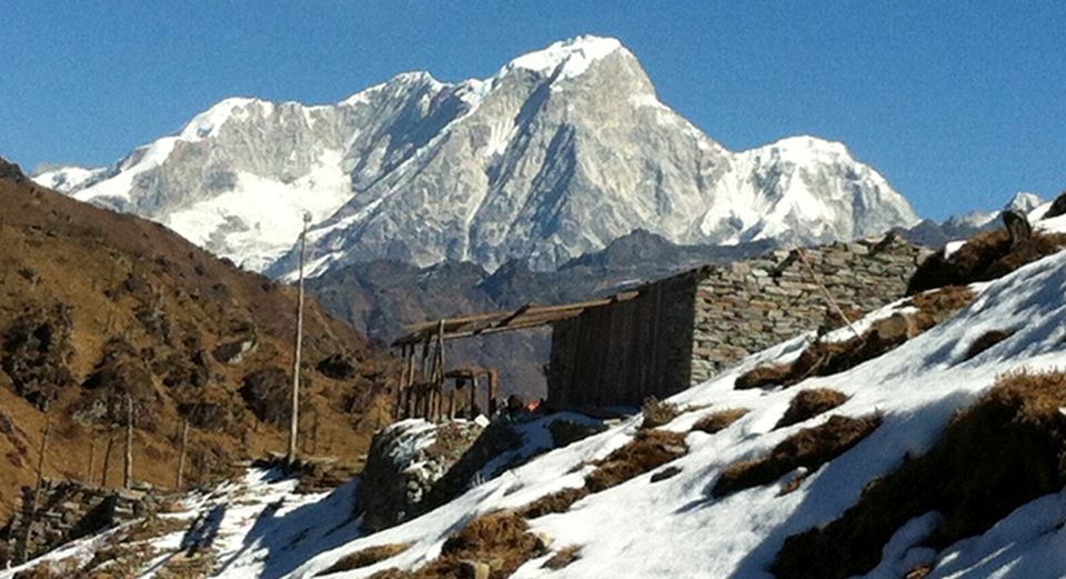 Mt.Phurba Chyachu in the Jugal Himal