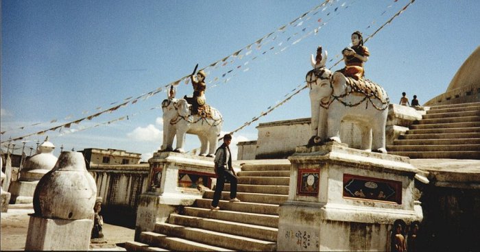 Buddhist Stupa at Baudhanath