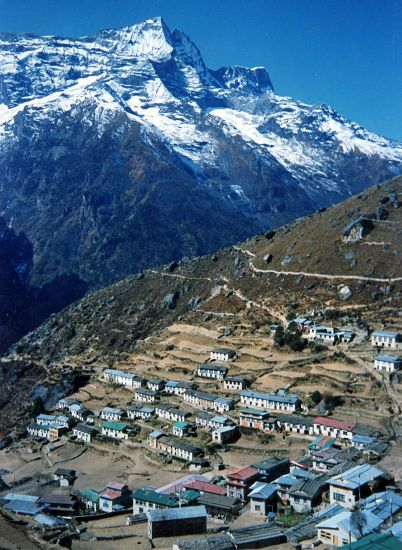 Kwande Ri above Namche Bazaar