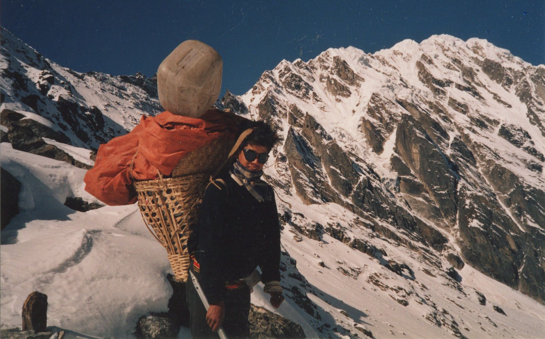 Baudha Peak from Rupina La