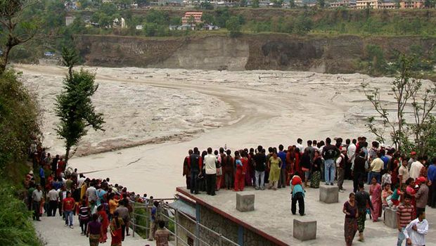 Floods in Seti Khola