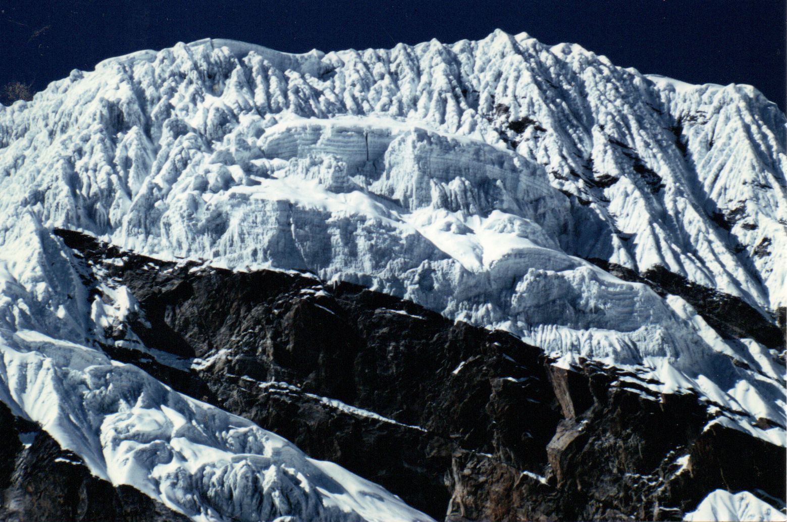 Ice-cliffs on East Side of Parchamo