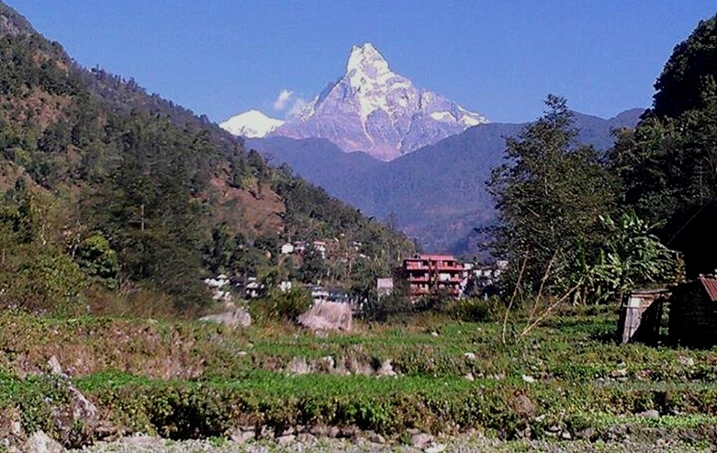 Mount Macchapucchre, The Fishtail Mountain