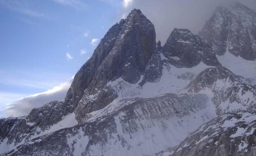 Peaks on Jade Dragon Snow Mountain