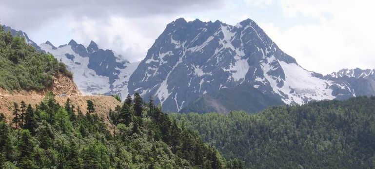 Snow Mountains near Deqin in NW Yunnan Province of SW China