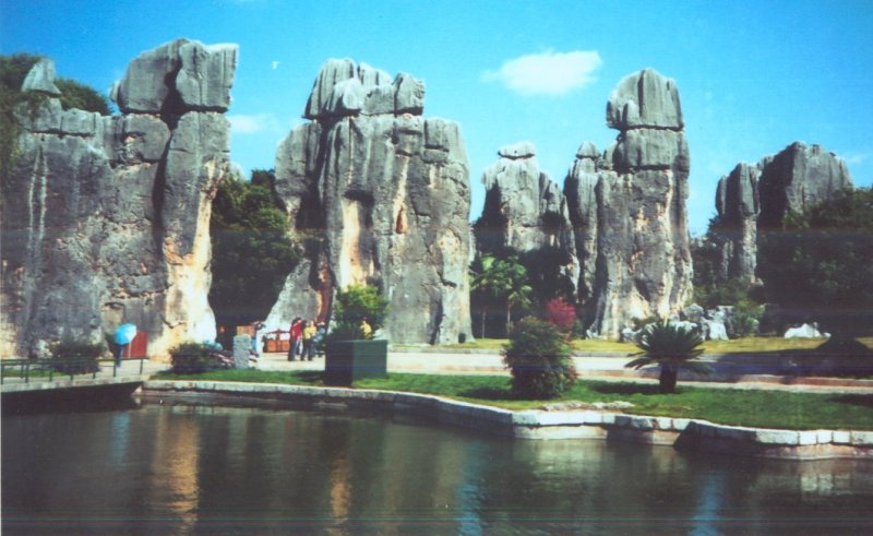 Limestone Outcrops at Shilin Stone Forest