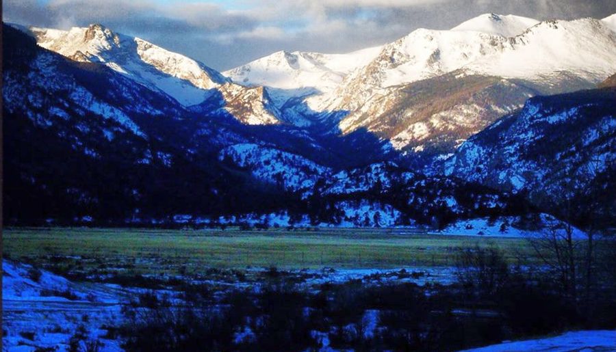 Upper Meadow in Moraine Park in the Rocky Mountain National Park