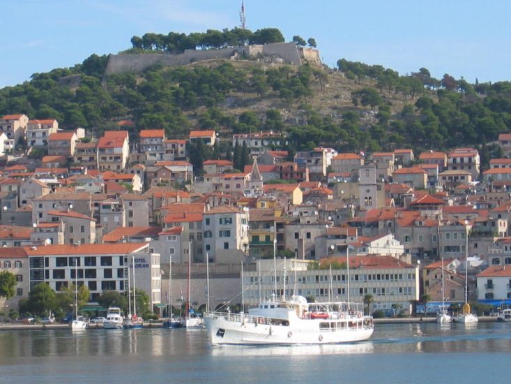 Sibenik on the Adriatic Coast of Croatia