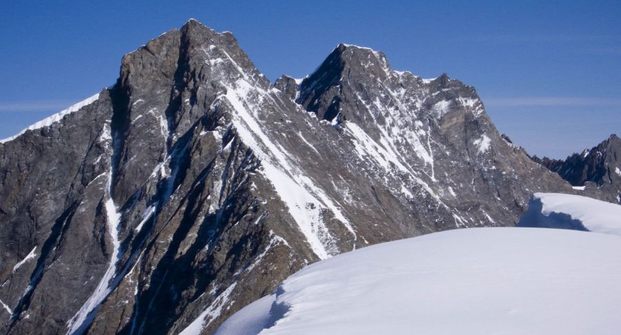 Taschhorn and Dom from Alphubel