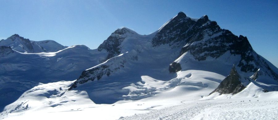 Jungfrau above the Jungfraujoch