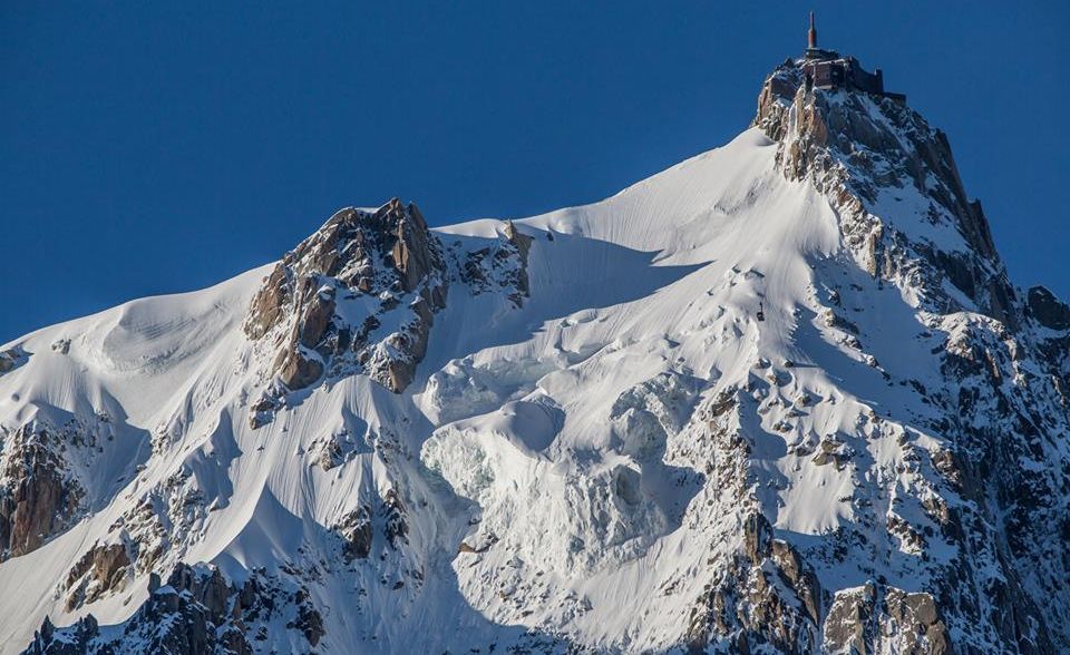 Aiguille du Midi above Chamonix