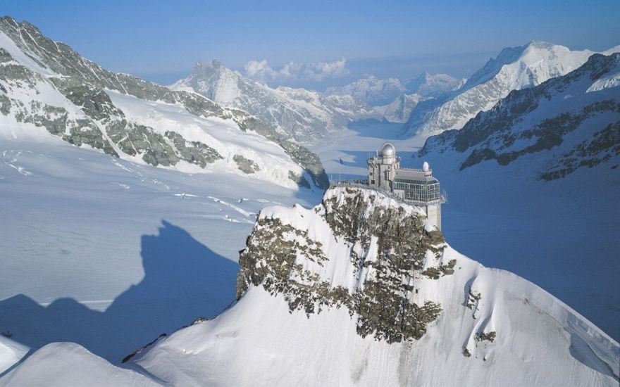 Station at Jungfraujoch