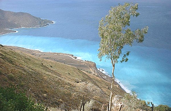 View from the Panoramic Restaurant between Sitia and Ag. Nikoliaus