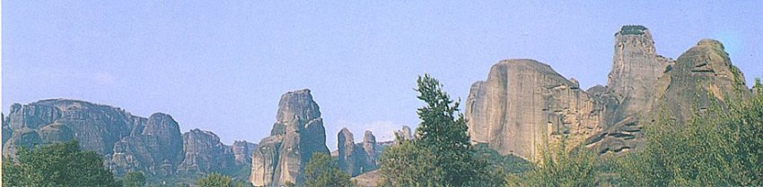 The Meteora in Northern Greece