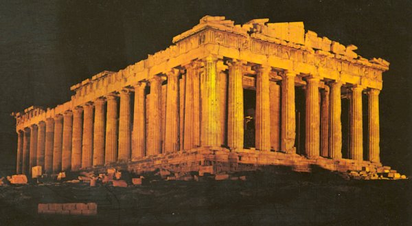 The Parthenon in Athens