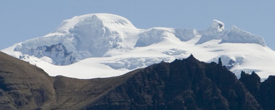 Hvannadalshnuk from Skaftafell in Iceland by Trausti Tomasson