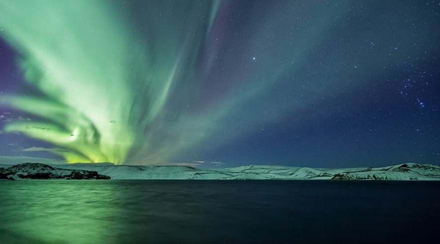 The Northern Lights over Iceland