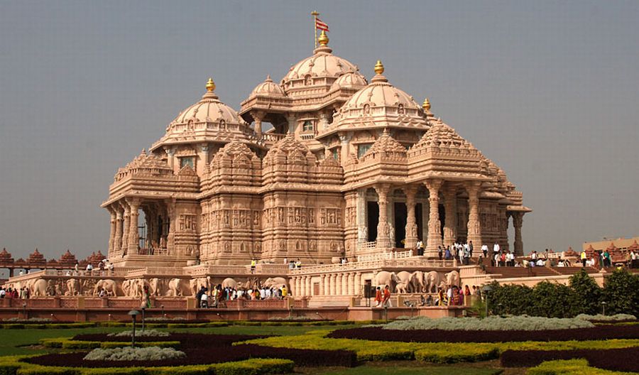 Akshardham Temple in Delhi