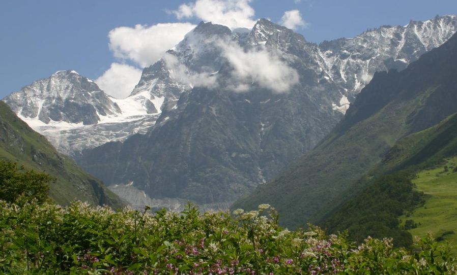 Himalayan Peaks above the Valley of Flowers