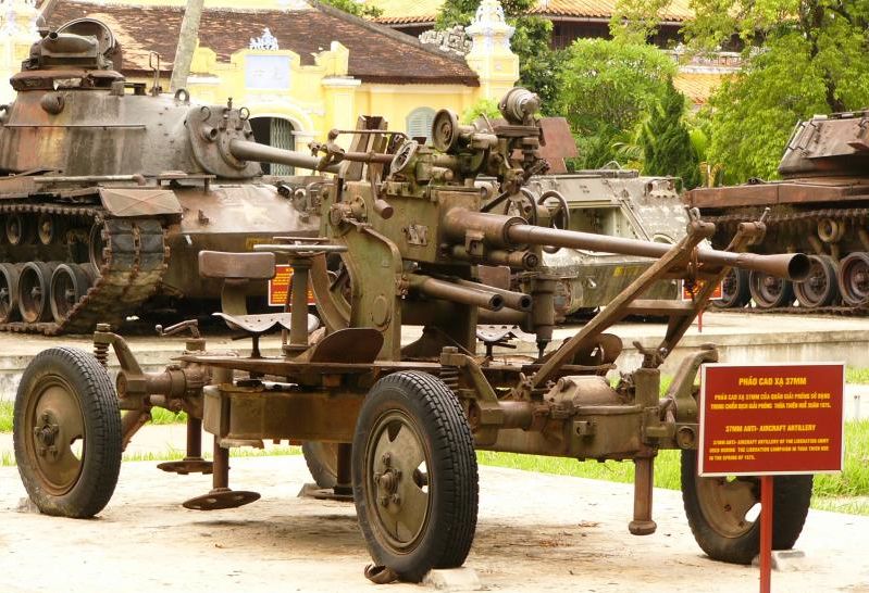 Armoured Vehicles at the Military Museum outside the Citadel in Hue