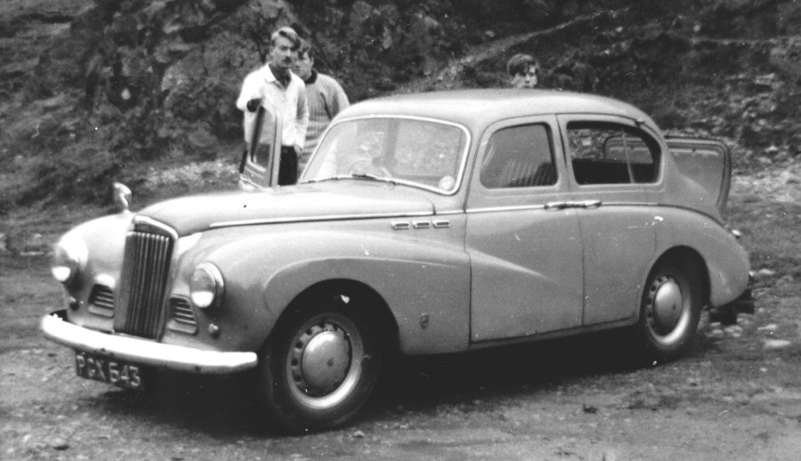 With Sunbeam Talbot in Glencoe