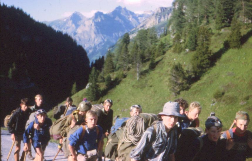 On route to the Schwarenbach on route to the Gemmi Pass in the Bernese Oberlands