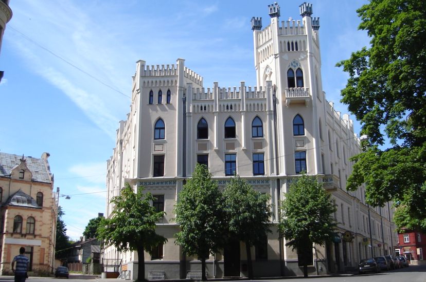 The Guild House in Livu Laukums in the Old City of Riga