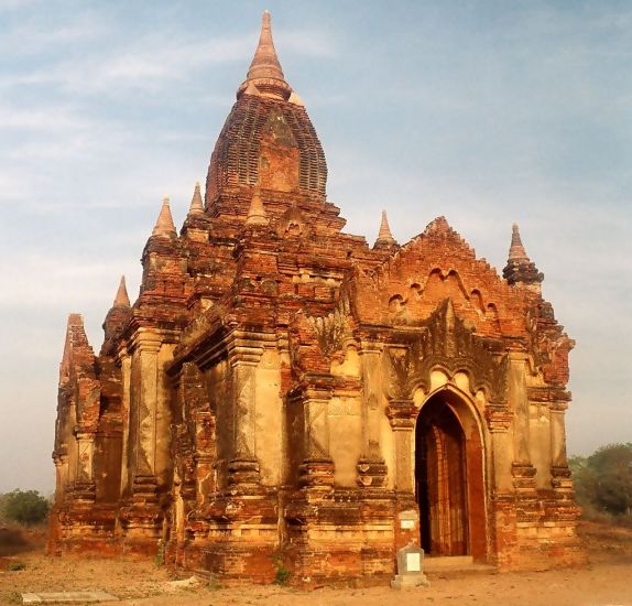 Temple in Bagan in central Myanmar / Burma