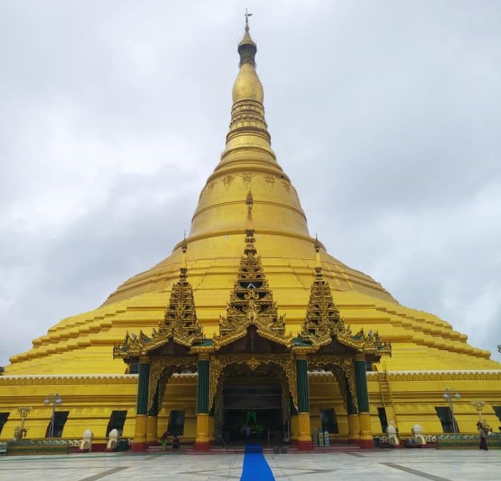 Paya at Pyin U Lwin in Northern Myanmar / Burma