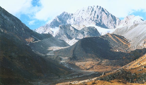 Naya Kanga South Side on descent from Ganja La