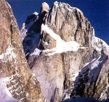 The Seven Thousanders - Baintha Brakk / Ogre ( 7285m ) in the Karakorum Mountains of Pakistan