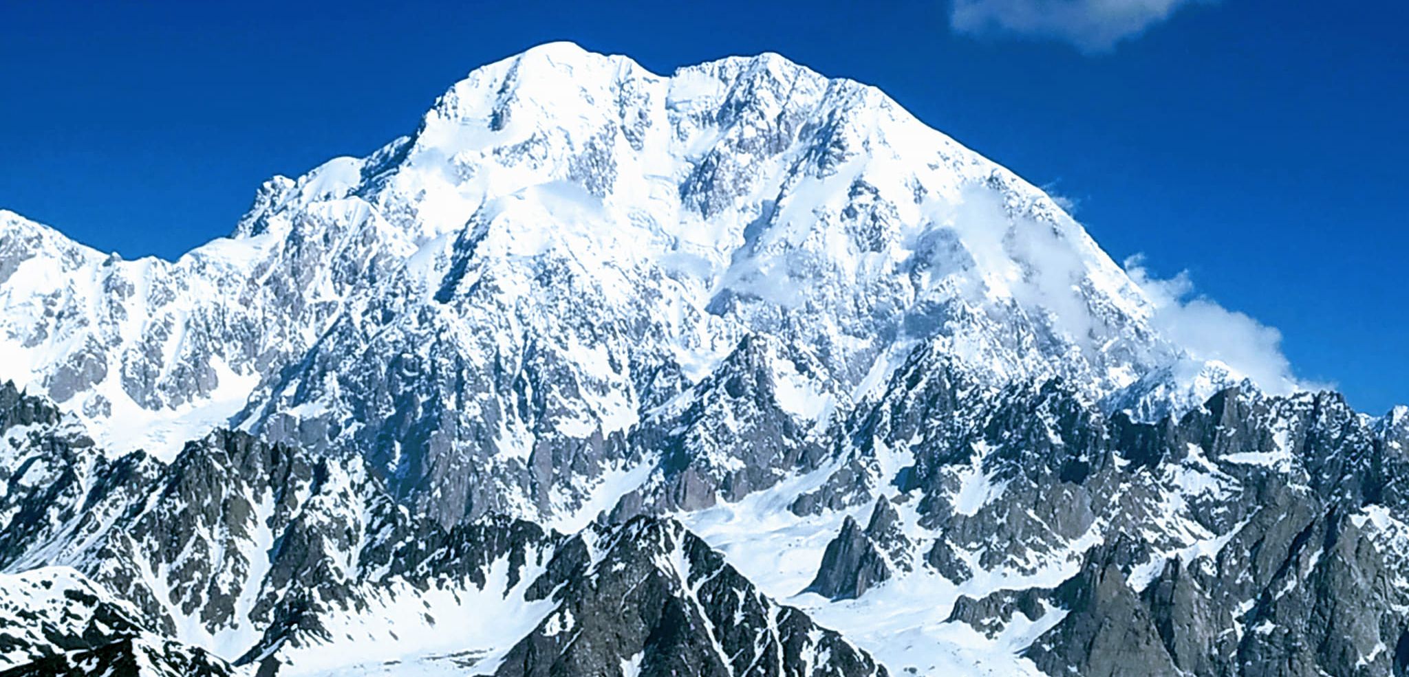 The Seven Thousanders - Tirich Mir ( 7708m ) in the Hindu Kush Mountains of Pakistan