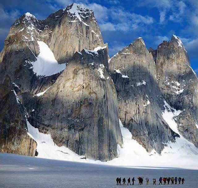 Trango Towers in the Baltora Region of the Pakistan Karakorum