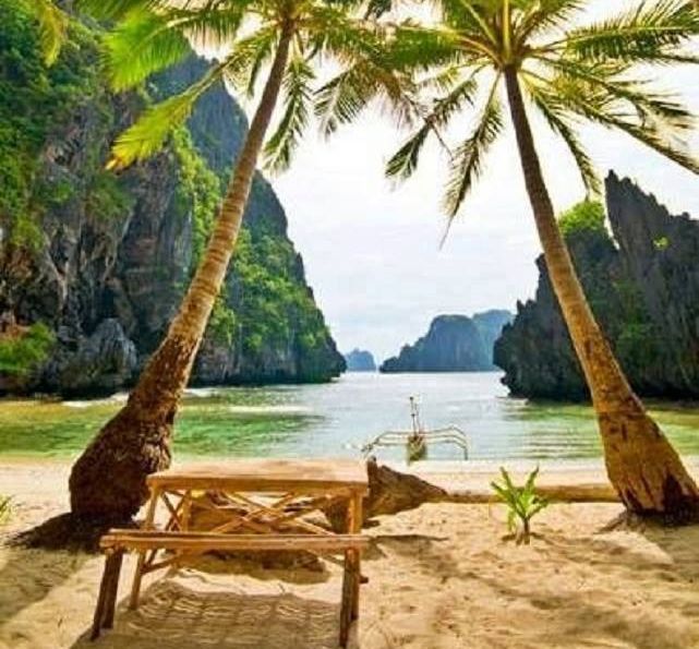 Beach on Palawan