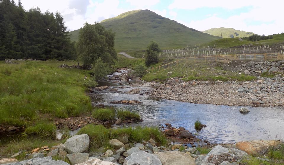 An Caisteal ( The Castle ) from River Falloch