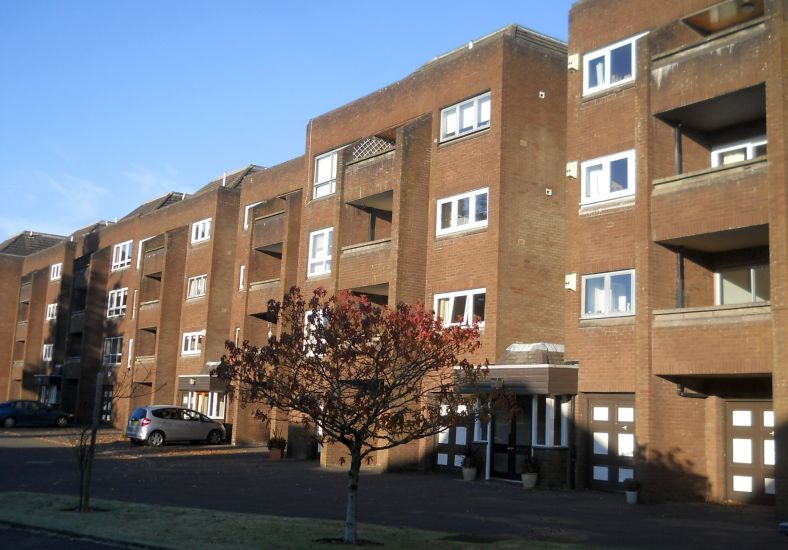 Flats of Roman Court at the Roman Bath House in Bearsden