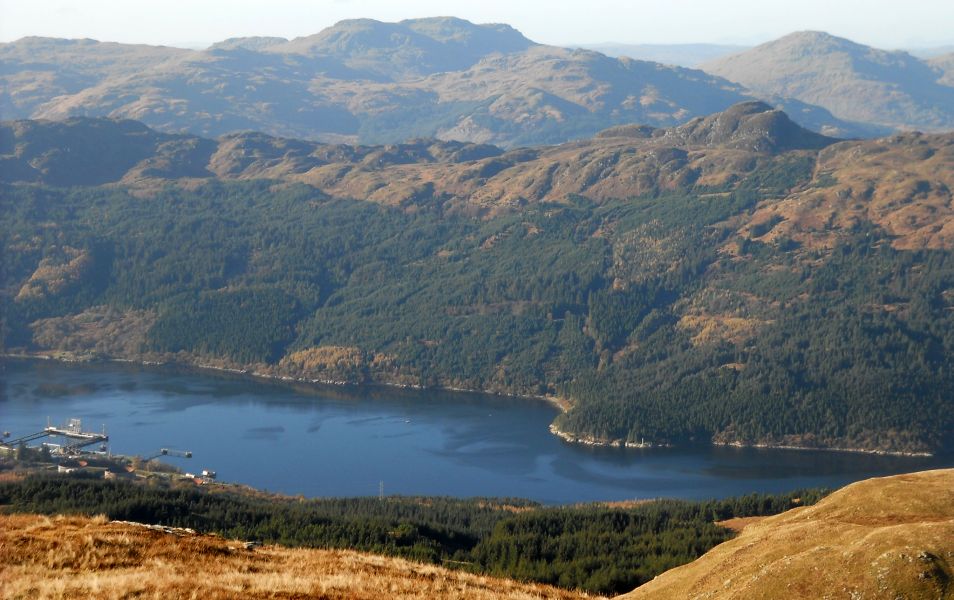 Beinn Bheula above Gare Loch