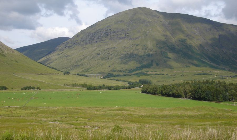 Beinn a Chaisteil across Auch Glean