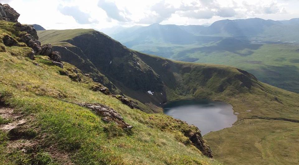 Lochain a'Chreachain on Beinn a' Chreachain