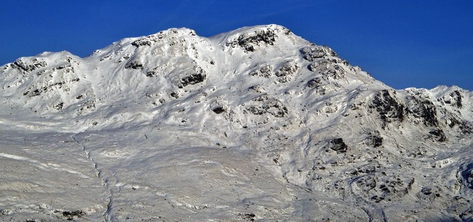 Binnein an Fhidhleir from Beinn an Lochain