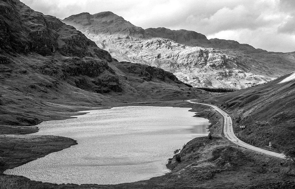 Loch Restil beneath Beinn an Lochain