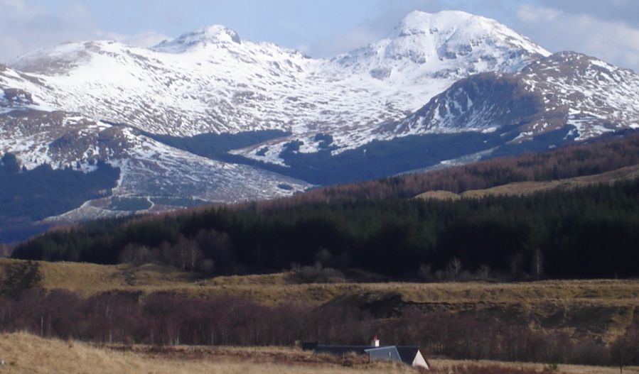 Cruach Ardrain above Crianlarich on the approach to Tyndrum