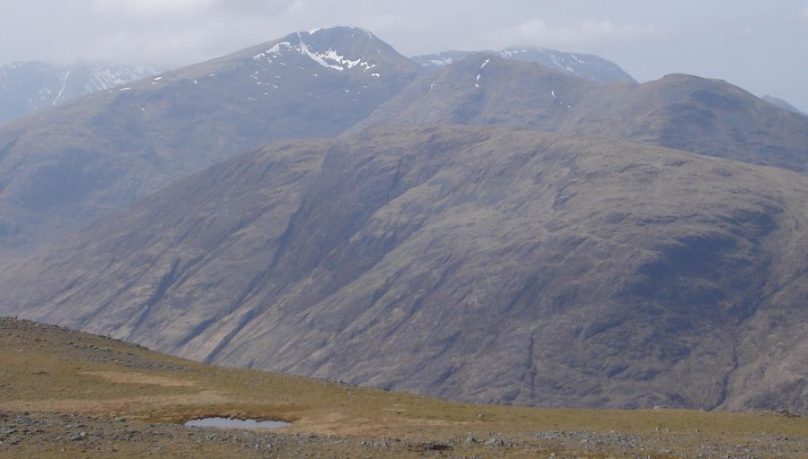 Beinn Eunaich from summit of Beinn Mhic Mhonaidh