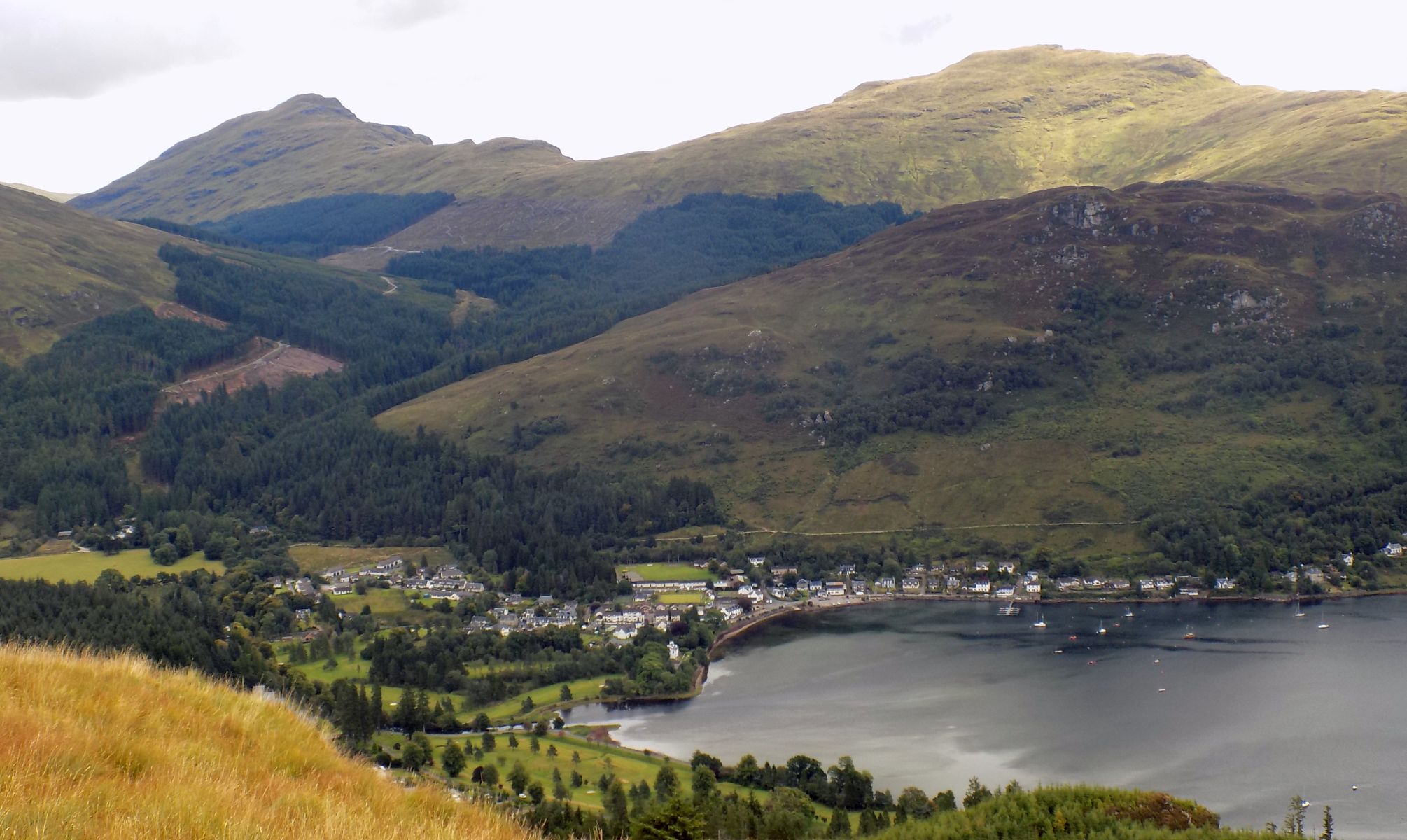 The Brack and Cnoc Coinnich above Lochgoilhead