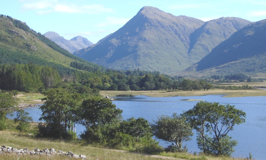 Buchaille Etive Mor from Glen Etive